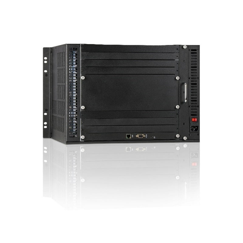 KanexPro FLEX-MF16X20 4K 60Hz UHD Modular Matrix Switcher Main Frame for Video Distribution in Bars, Restaurants, and Hospitality Industry