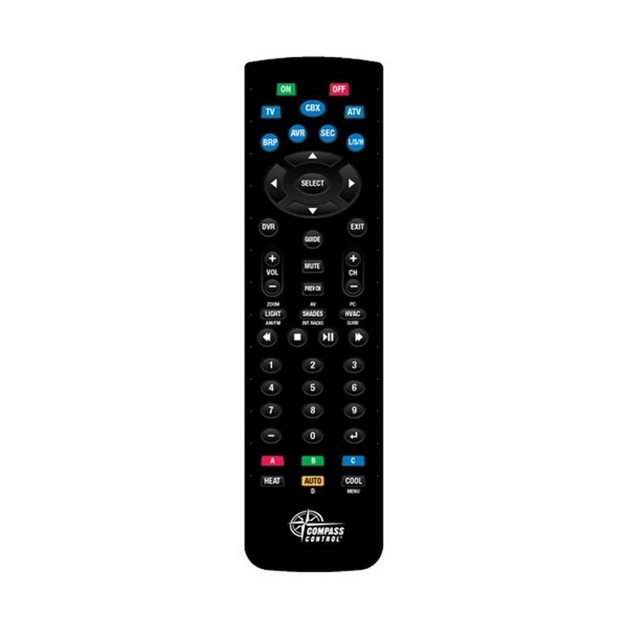 Key Digital KD-ZRC300 Universal Handheld Remote Control with ZigBee Wireless 2.4 GHz and IR Functionality