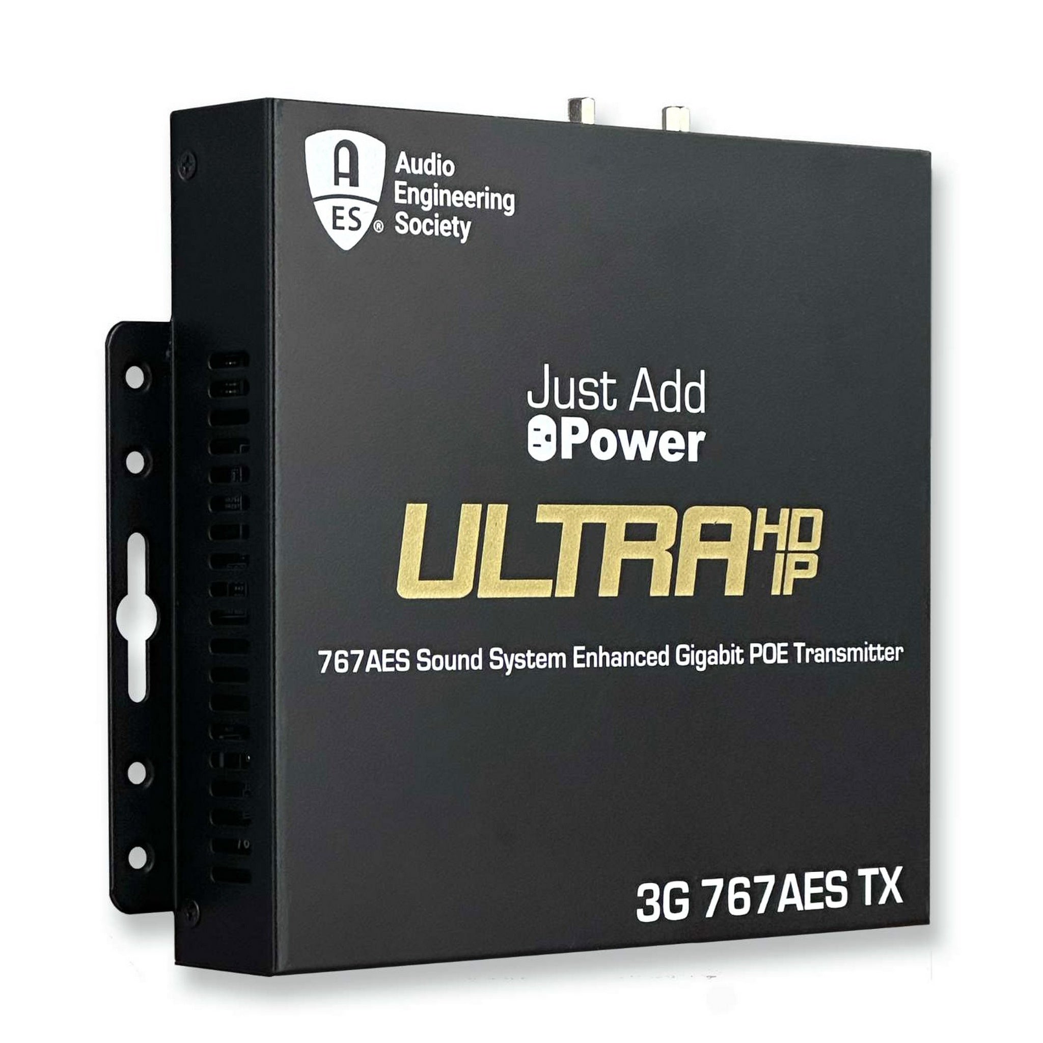 Just Add Power 3G Ultra AES767 4K Audio-Enabled Transmitter for High-Quality AV Distribution