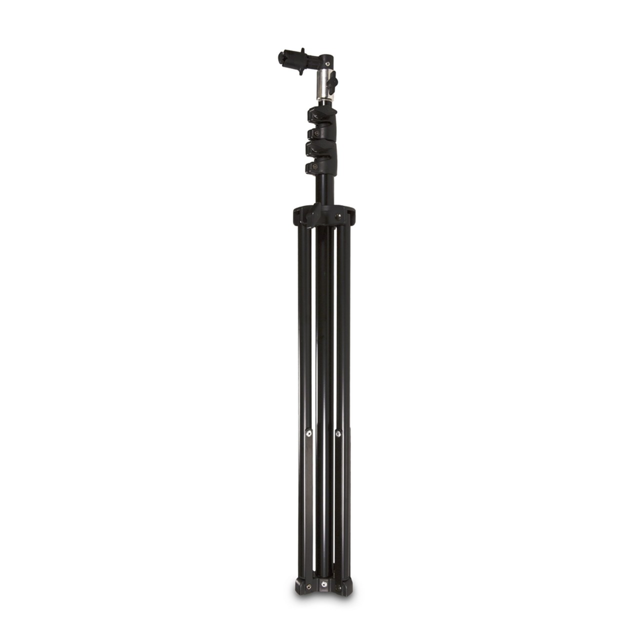 Universal Aluminum Padcaster Stand Equipped with Green Screen Clamp for Mobile Lighting and Green Screen Setup