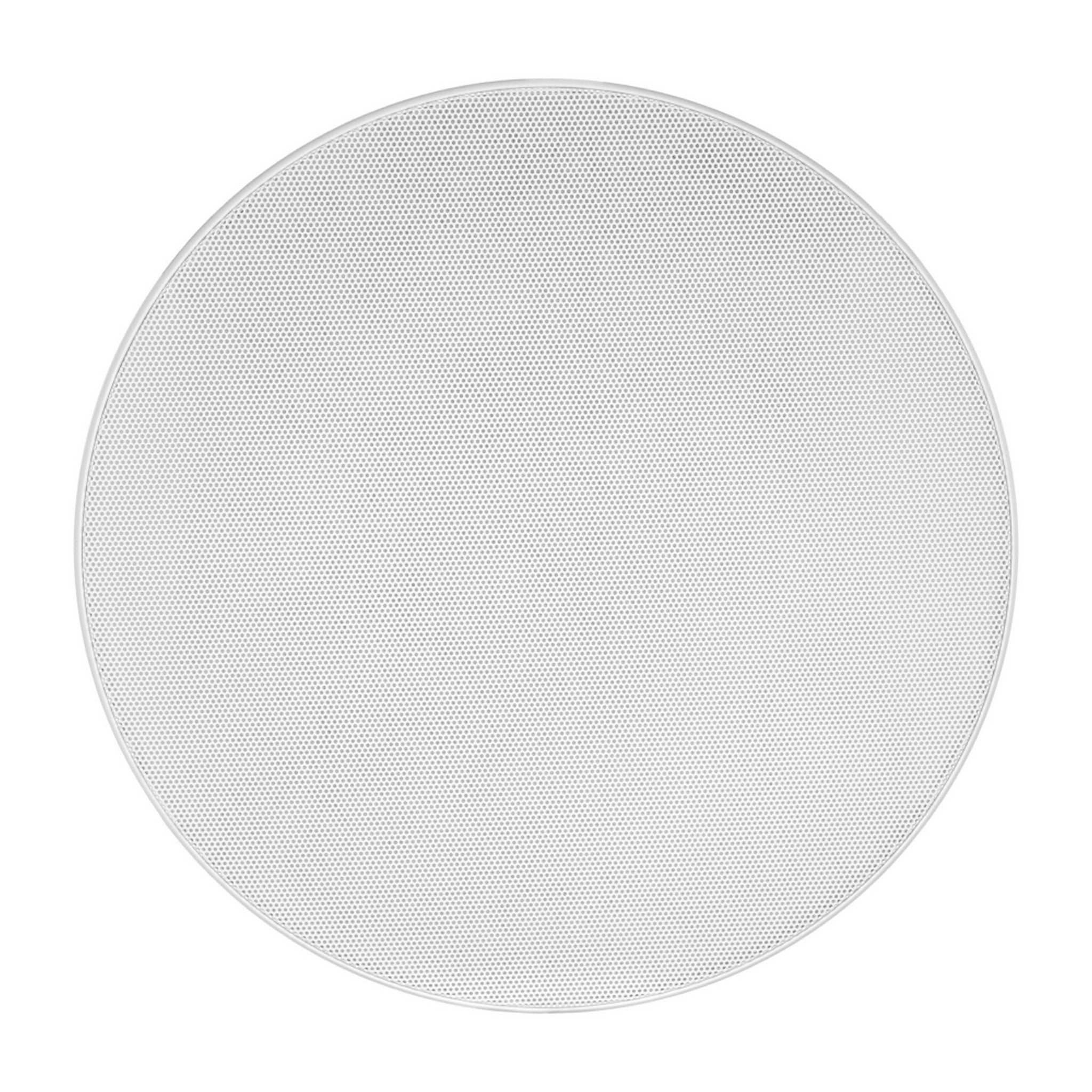 Sonance VX86R Pair of 8-Inch Round In-Ceiling Speakers with White Micro Trim Grille