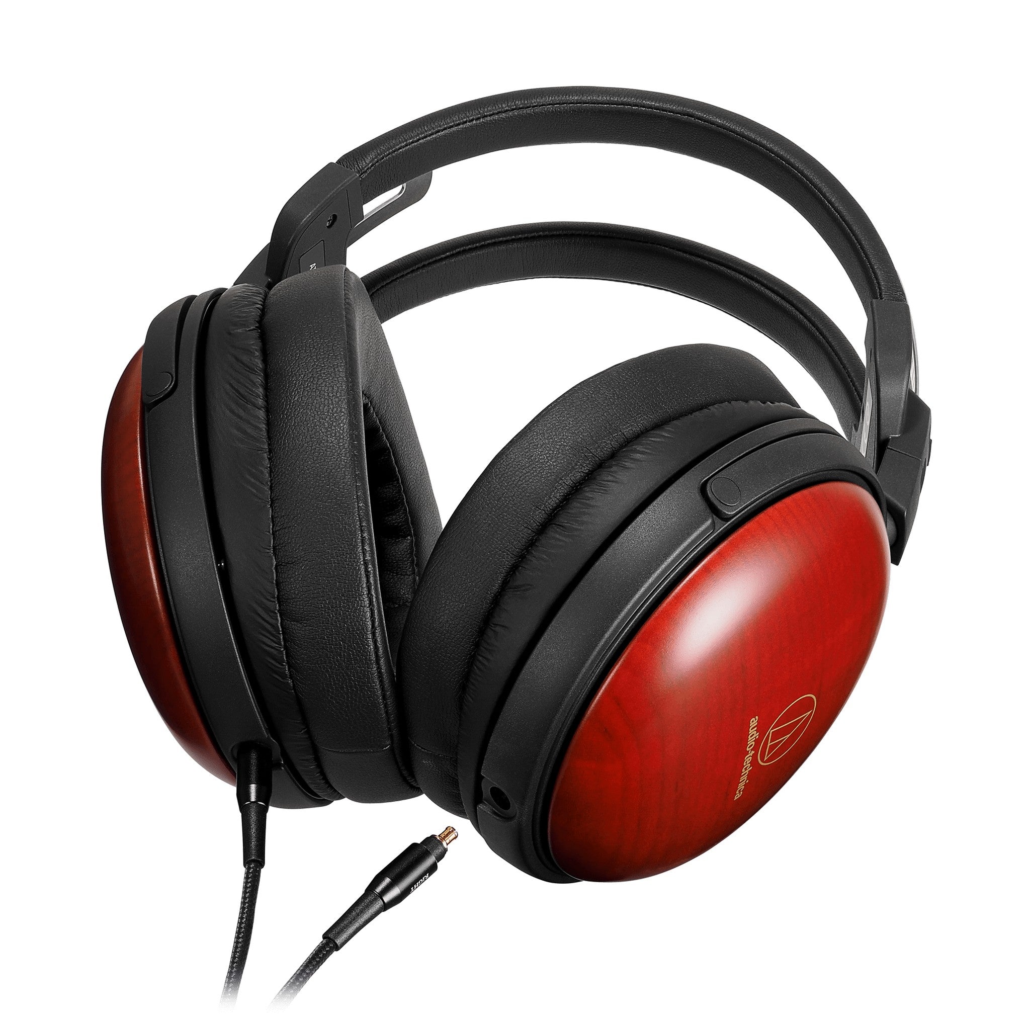 Audio-Technica ATH-AWAS High-End Audiophile Closed-Back Dynamic Over-Ear Wooden Headphones for Superior Sound Experience