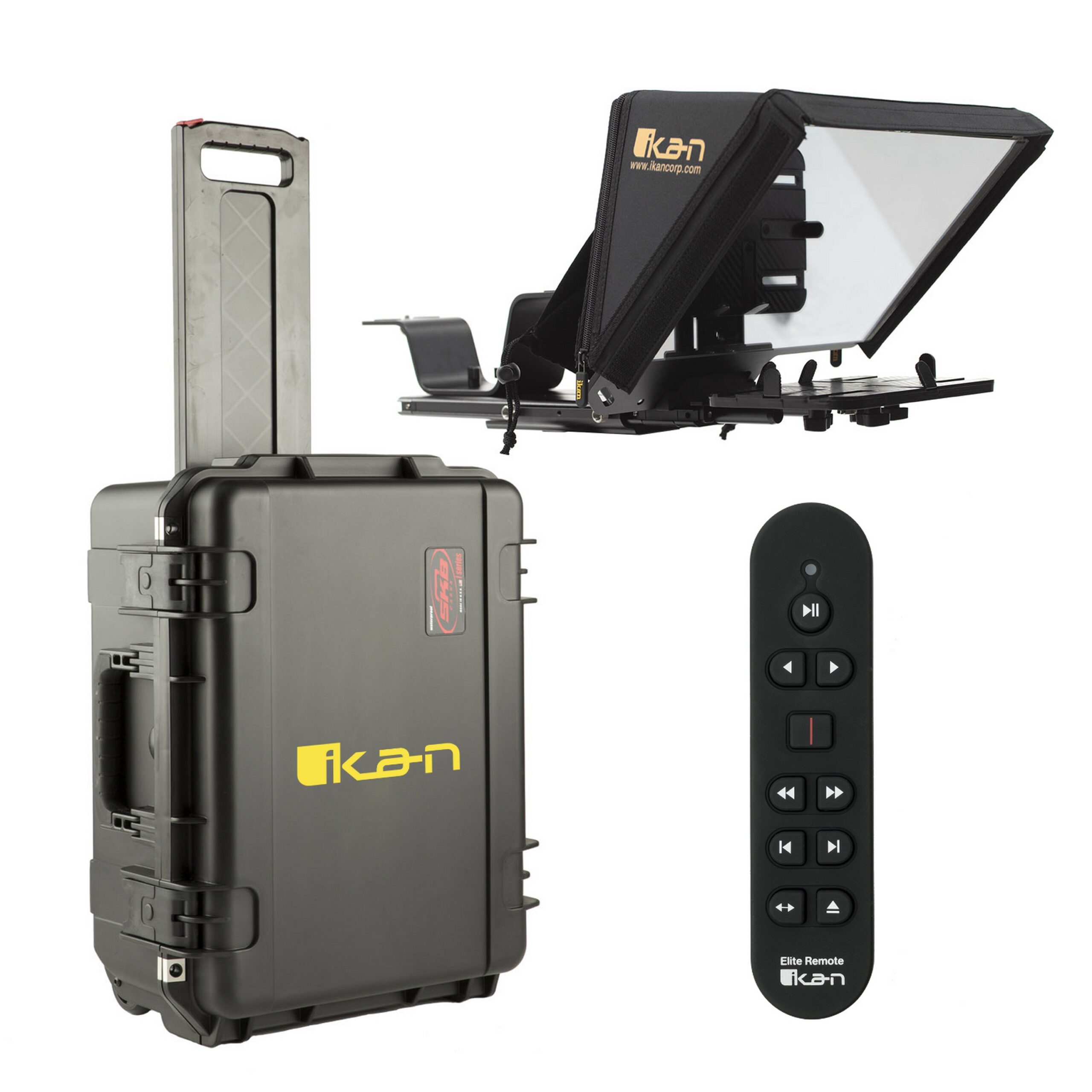 Ikan PT-ELITE-PRO2-TKRC Universal Teleprompter for iPad Pro, iPad & Android Tablets