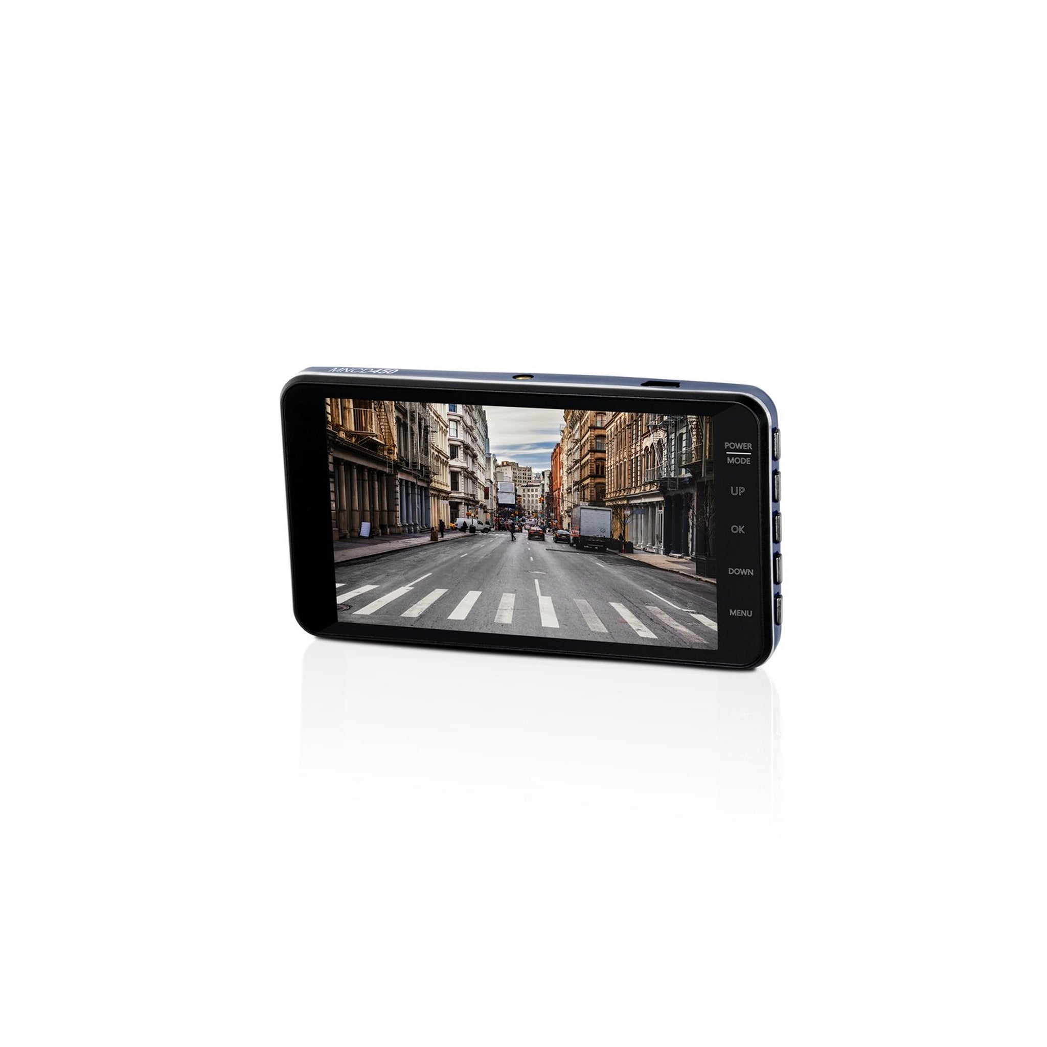 Blue Minolta MNCD450 1080p Car Dash Cam with 4.0-Inch LCD Monitor