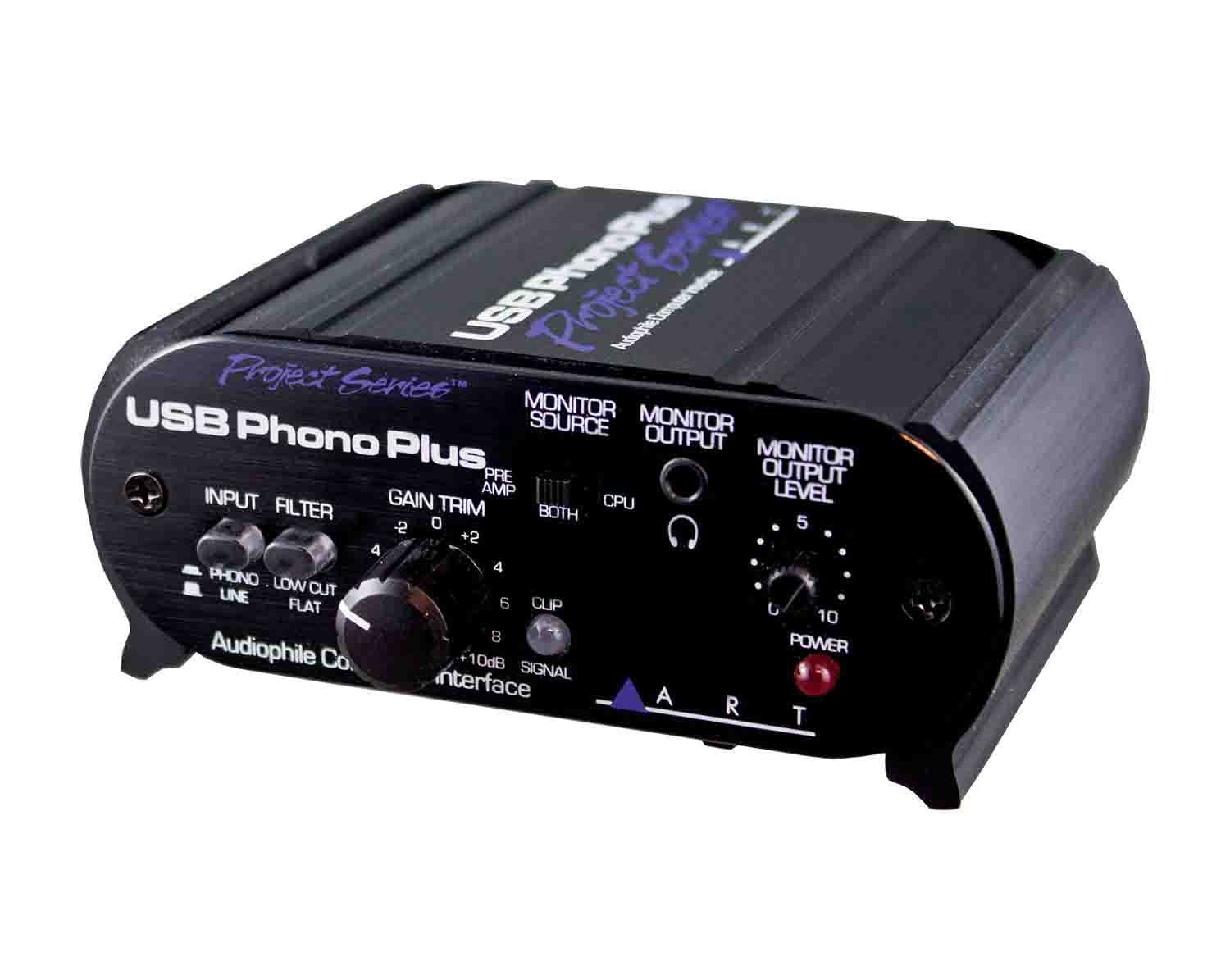 ART Project Series USB Phono Plus - High - End Audiophile Computer Interface