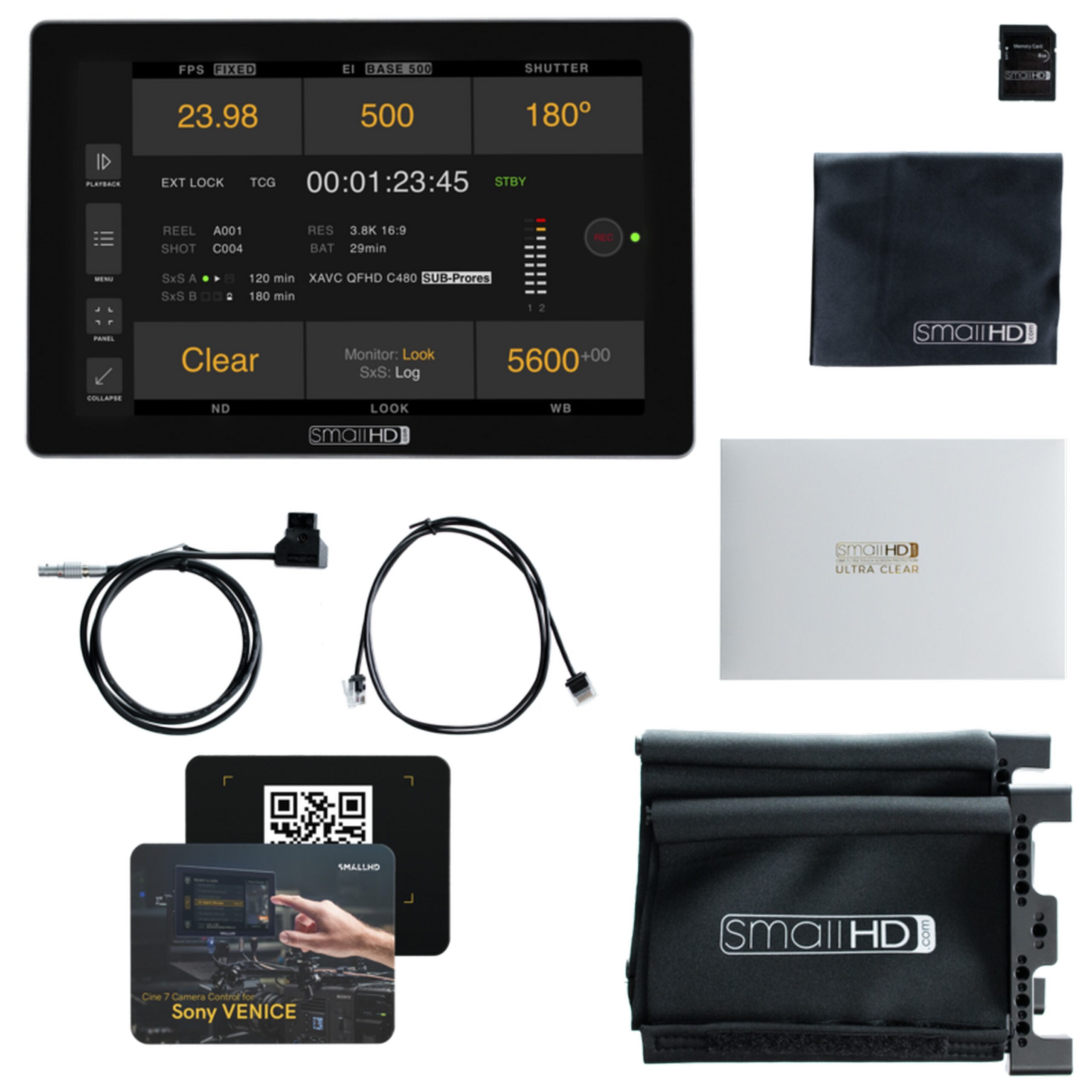 SmallHD Cine 7 Professional Camera Monitor Kit for Sony VENICE Cameras
