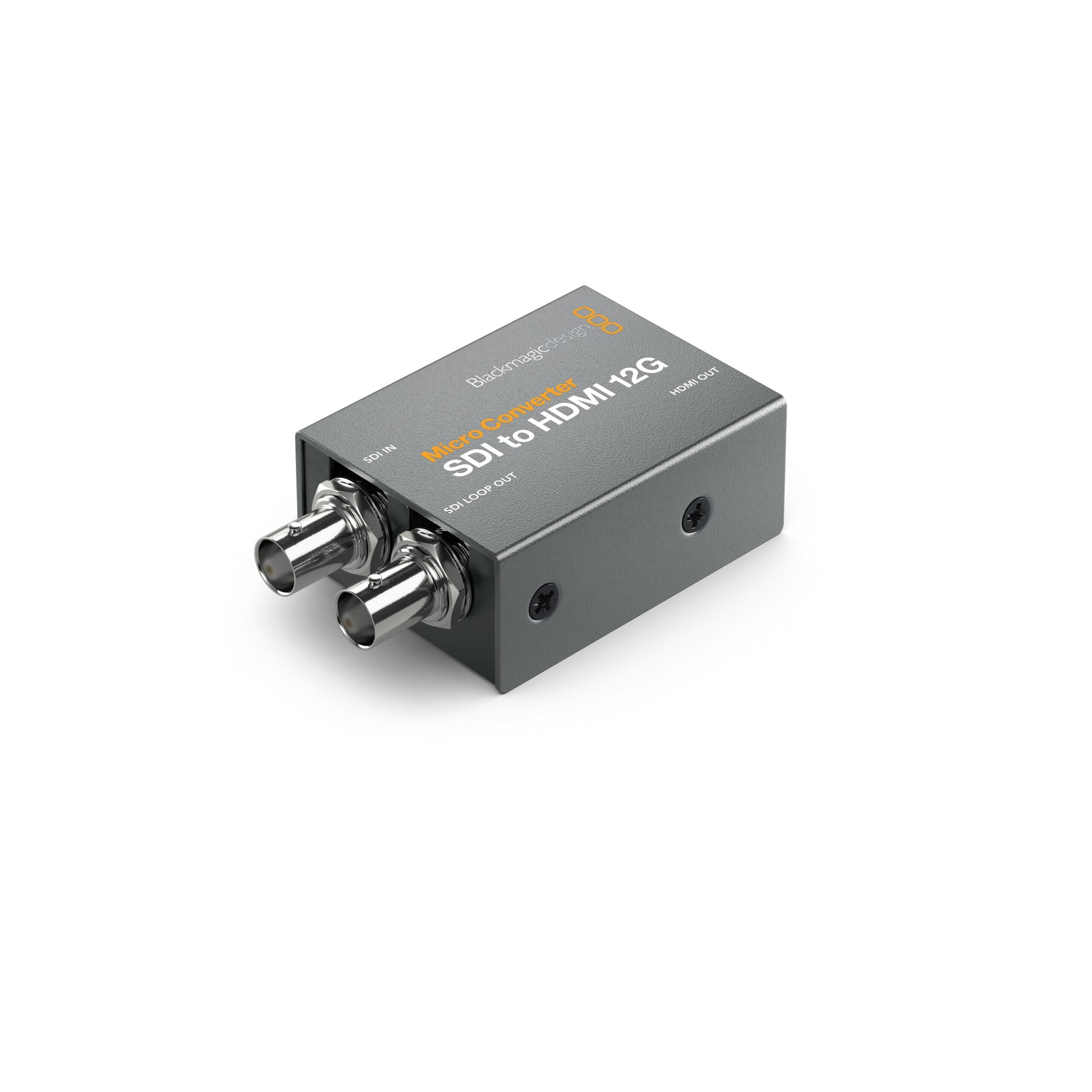 Blackmagic Design Professional 12G-SDI to HDMI Miniature Video Converter for High-Quality Broadcast and Monitoring