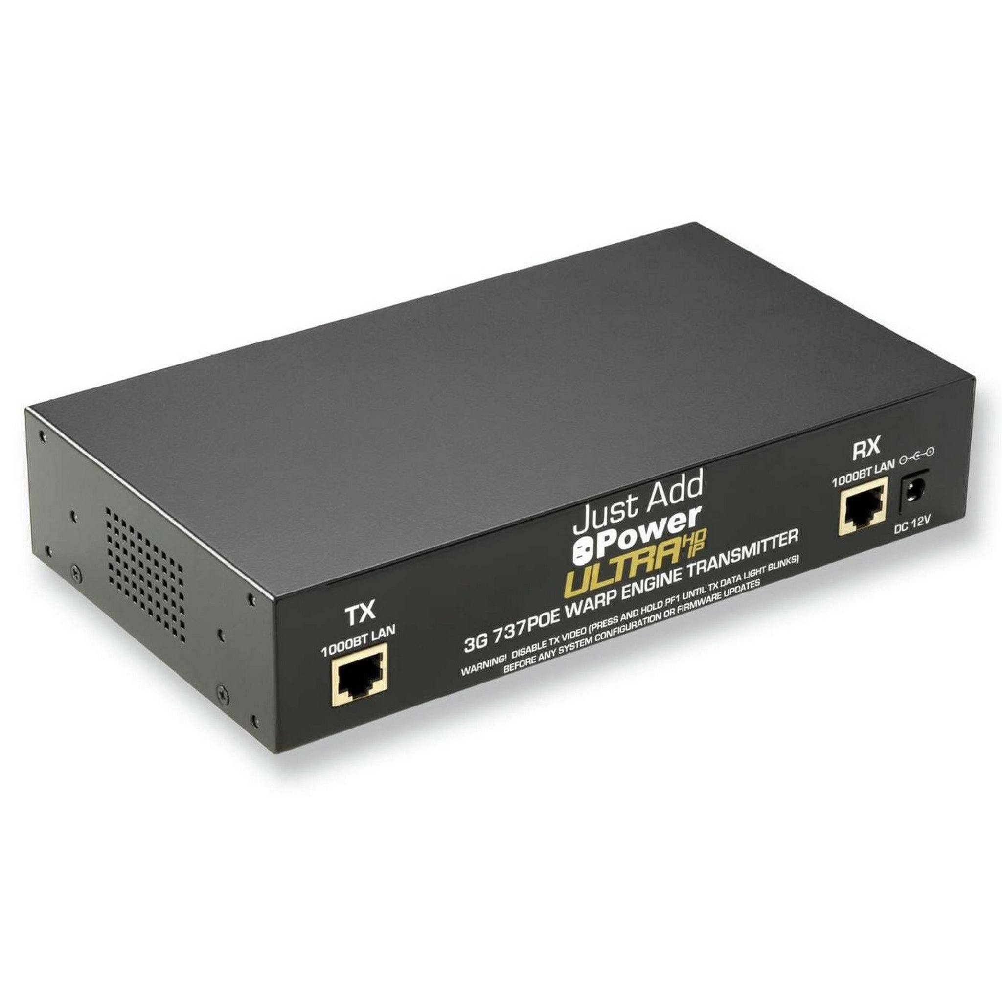Just Add Power 3G Ultra 737POE 4K High - Performance Warp Engine Video Transmitter for Artistic Video Wall Displays