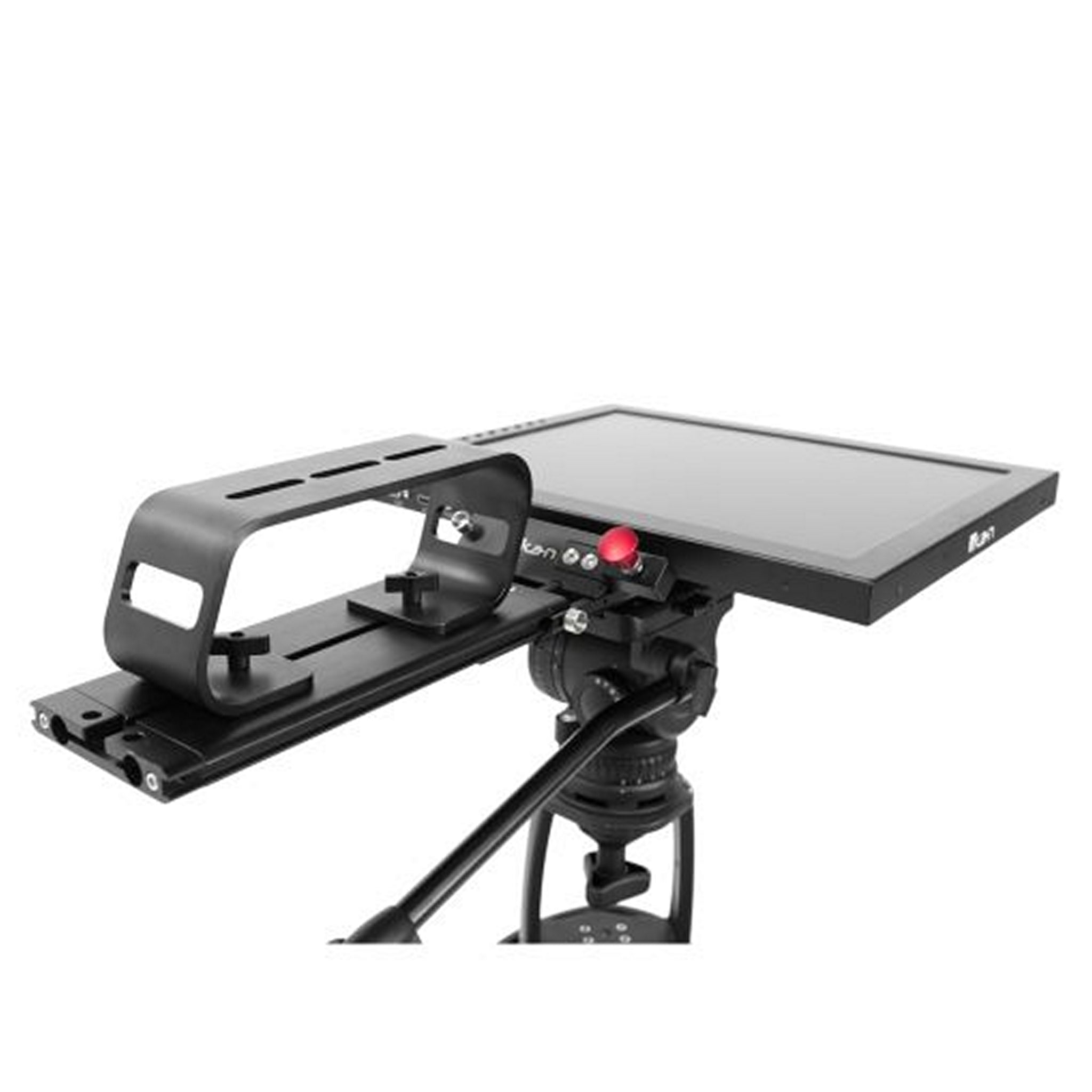 19-inch PTZ Widescreen Professional Teleprompter Pedestal Dolly System - Ikan PT4500-V3-PEDESTAL