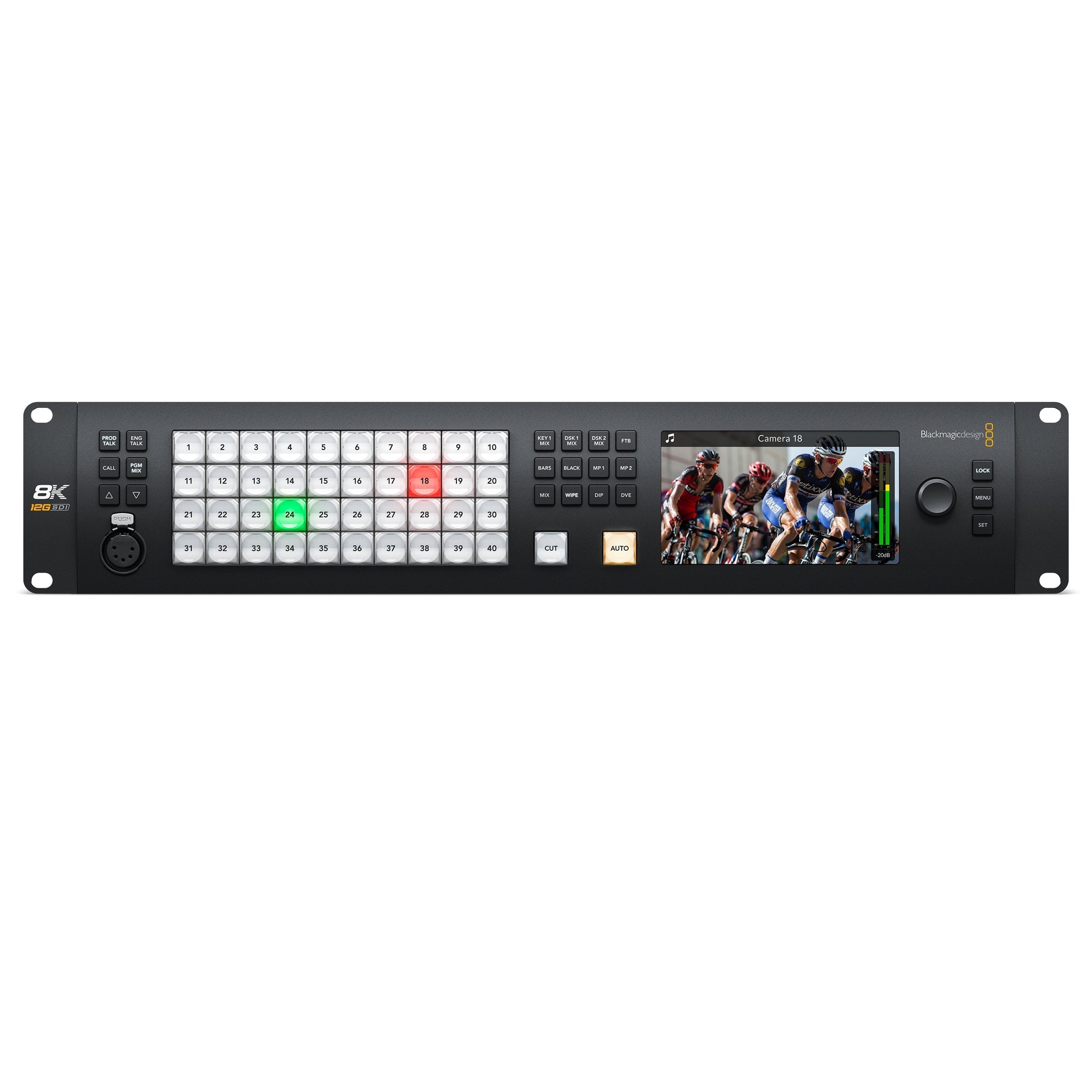 Blackmagic Design's High - end ATEM Constellation 8K 4 M/E Video Switcher