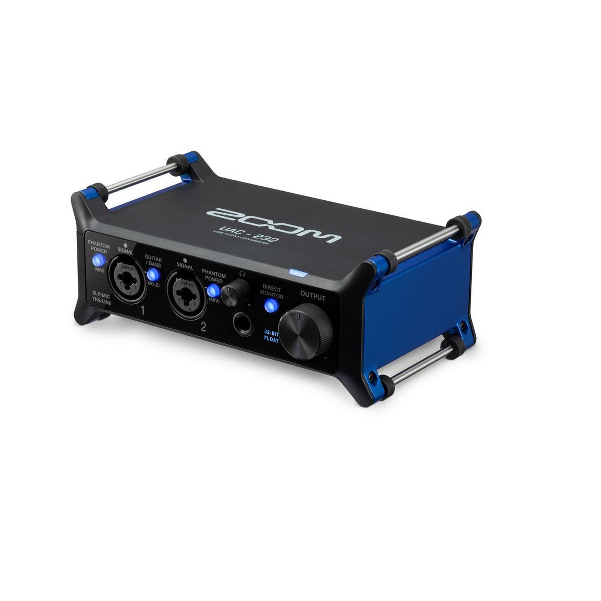 Zoom UAC-232 High-Performance 32-Bit USB-C Professional Audio Interface for Musicians, Producers, Podcasters, and Live-Streaming Enthusiasts