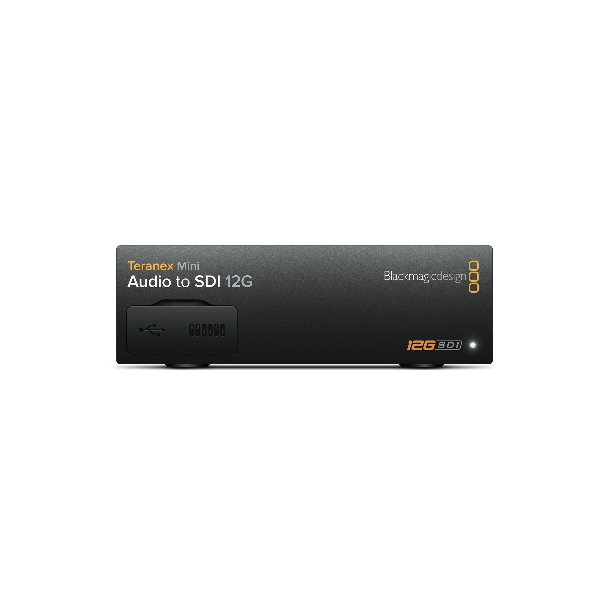 Blackmagic Design Teranex Mini Professional Audio to 12G SDI Converter for SD, HD, Ultra HD, and DCI 4K Video Connections