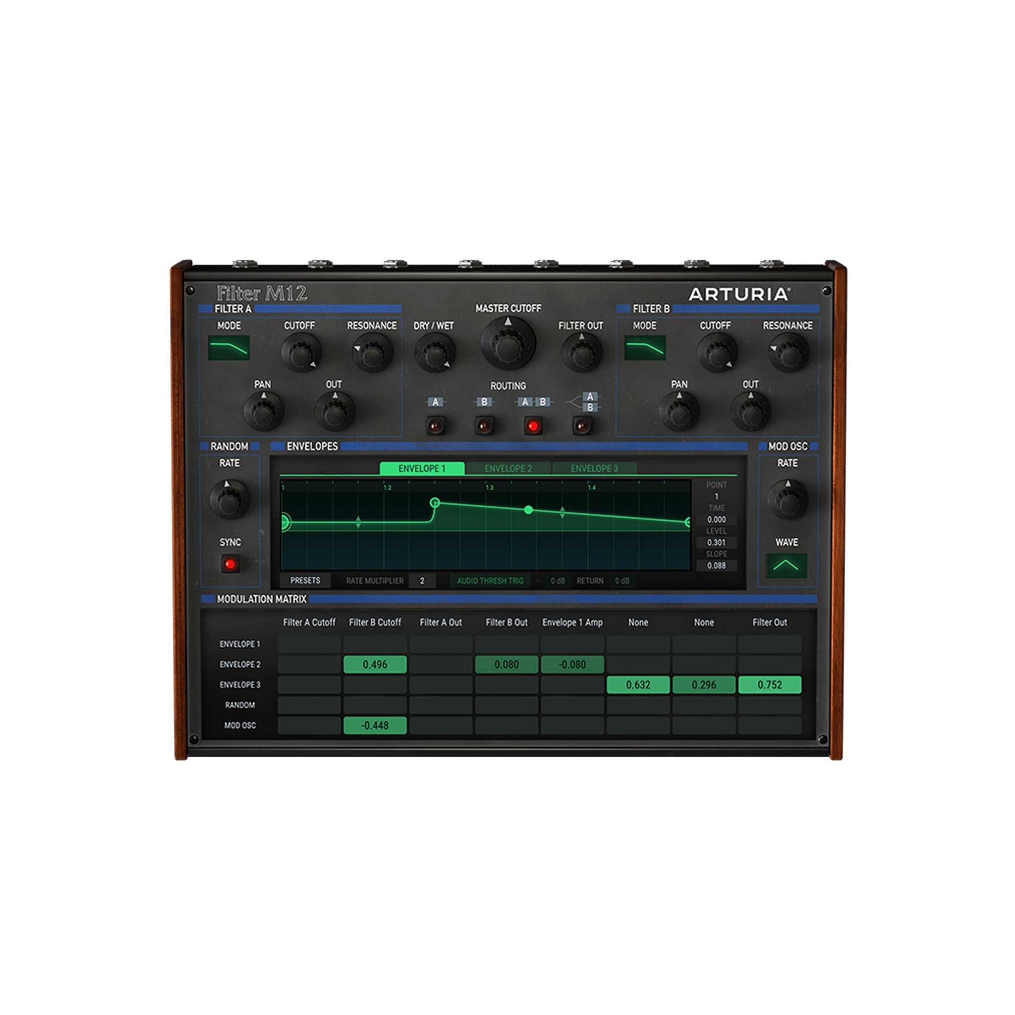 Arturia M12 Revolutionary Analog Polysynth Filter Software Plug - In for Music Production