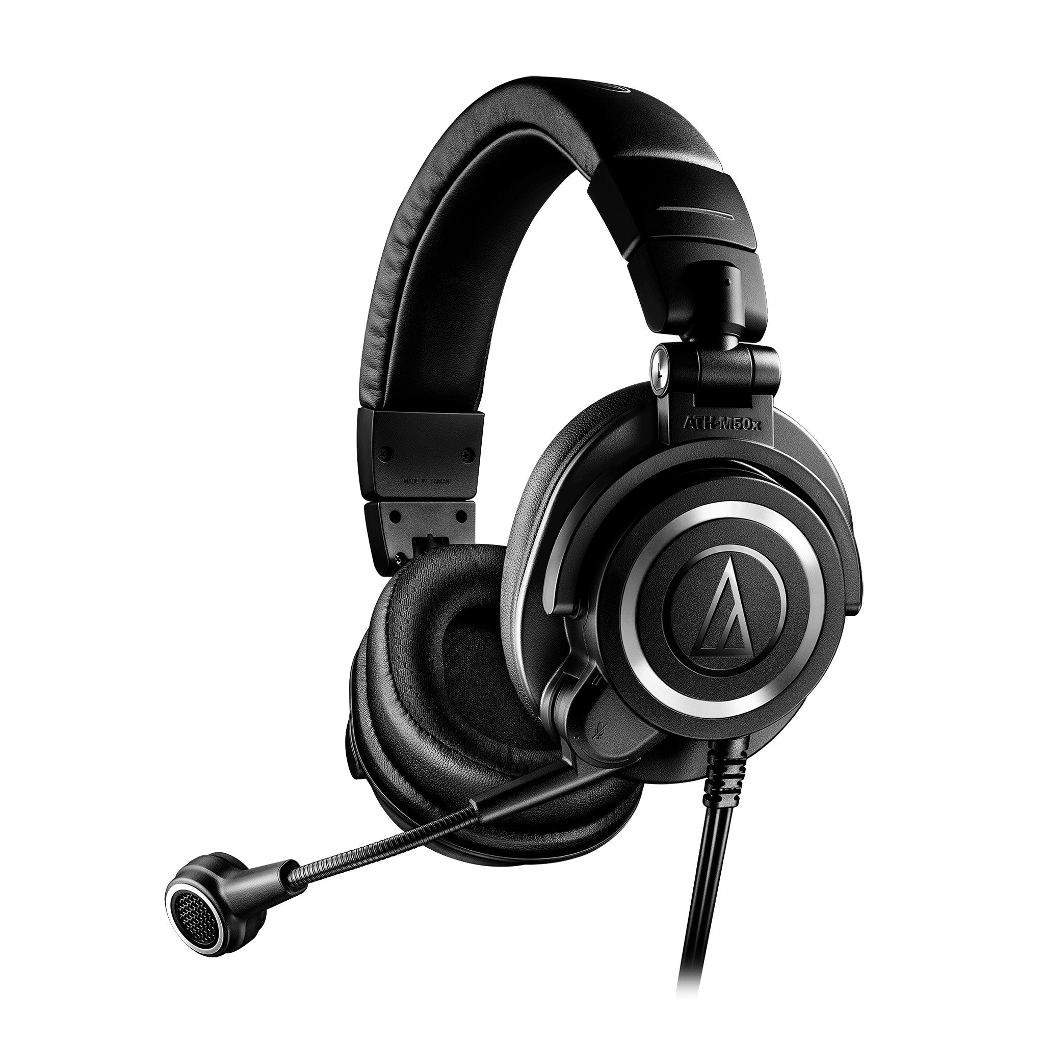 Professional Audio-Technica ATH-M50xSTS StreamSet Over-Ear Closed-Back Headset with Both XLR and 3.5mm Connectors for Streamers and Content Creators
