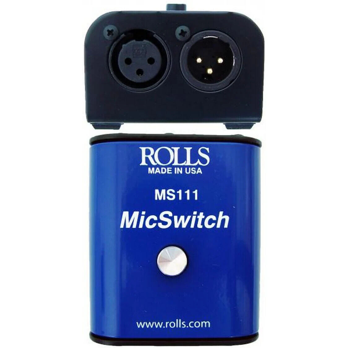 Rolls MS111 High - Performance Microphone Muting Switch with Phantom Power Support