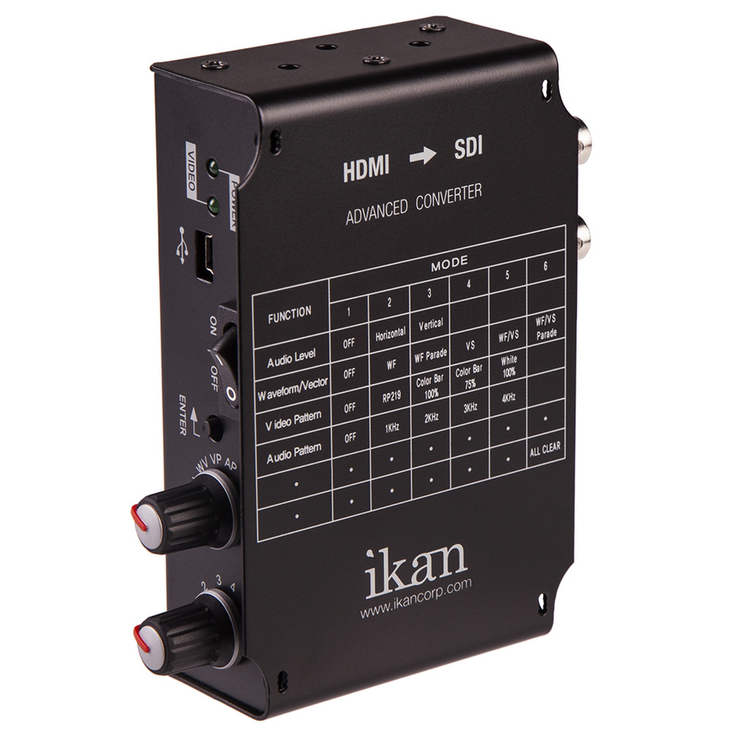 Ikan Professional-Grade Advanced HDMI to SDI Video Signal Converter - IKC-AH2S Model