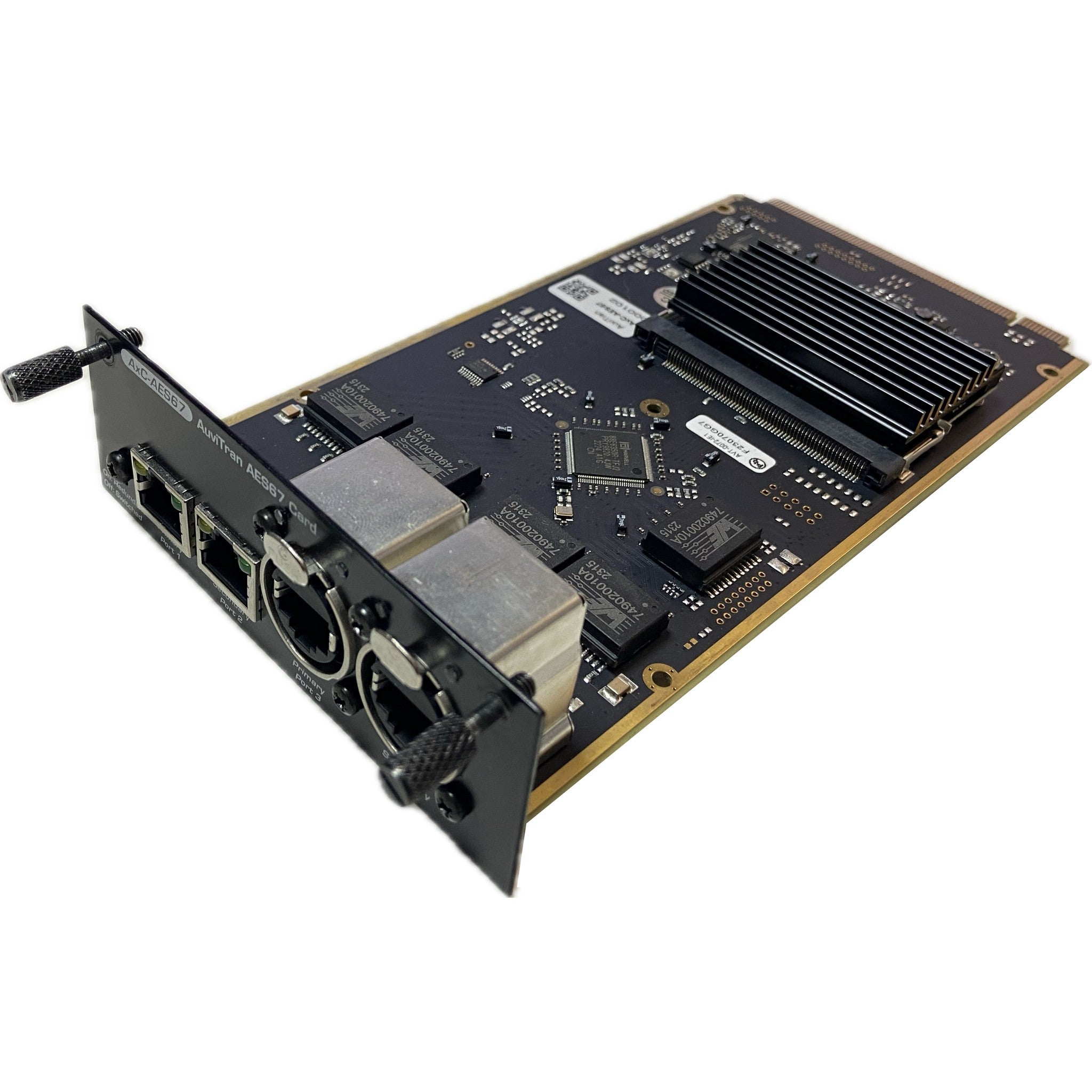 AuviTran AxC-AES67 High - Performance 64 I/O Interface Card for Professional Audio ToolBox
