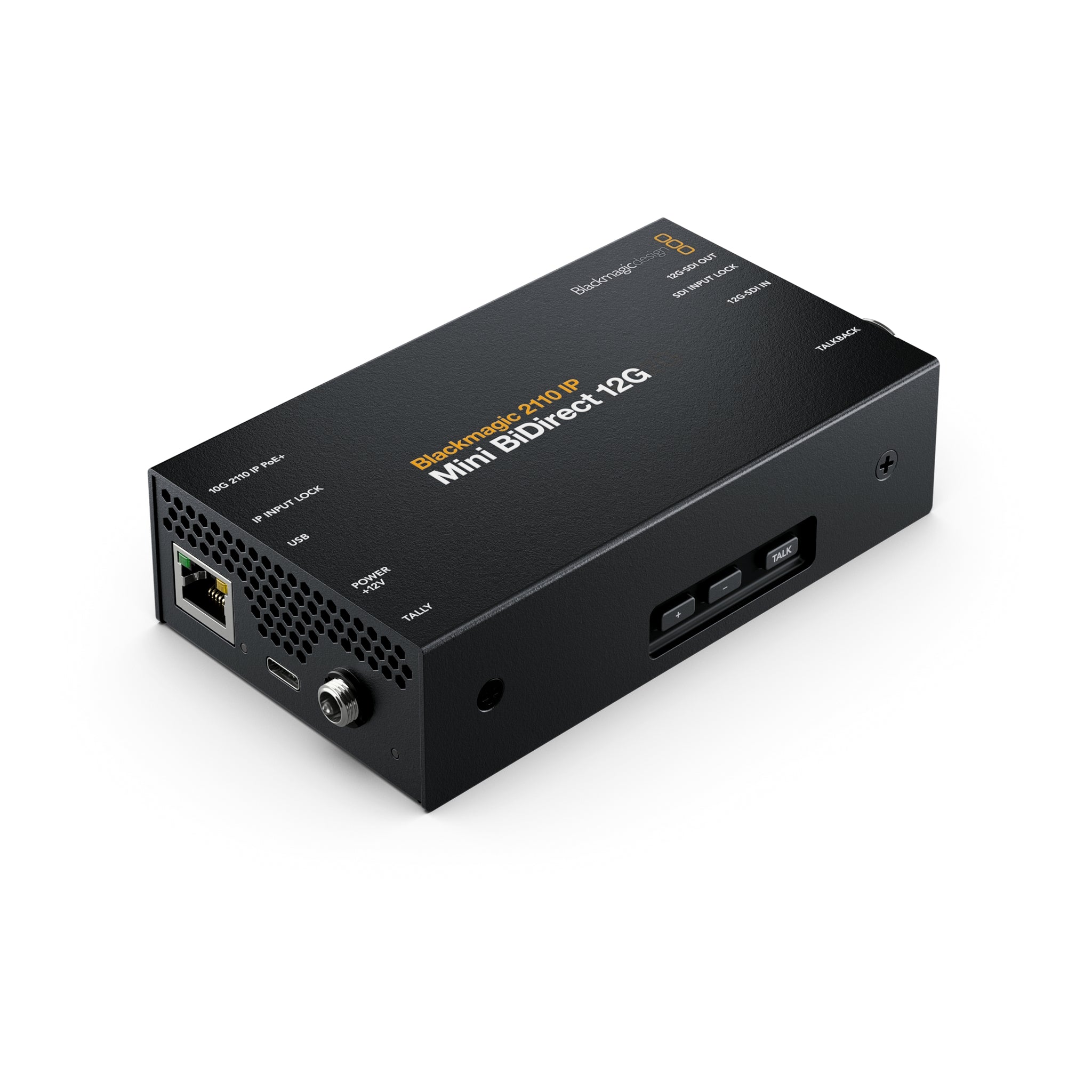 Blackmagic Design Professional 2110 IP Mini Bidirectional 12G Video Converter for Broadcast Applications