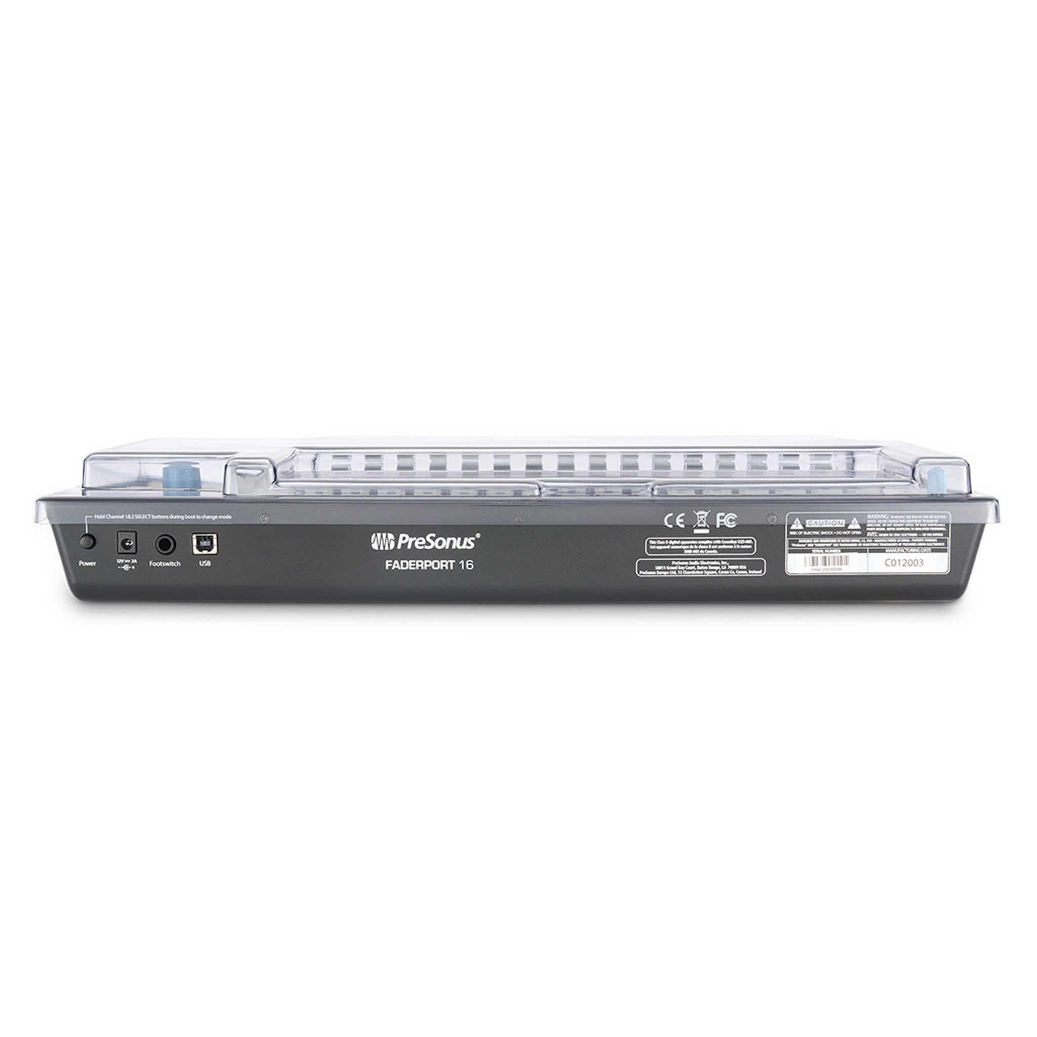 High - Quality Decksaver Protective Cover for the Presonus Faderport 16 Mixing Controller