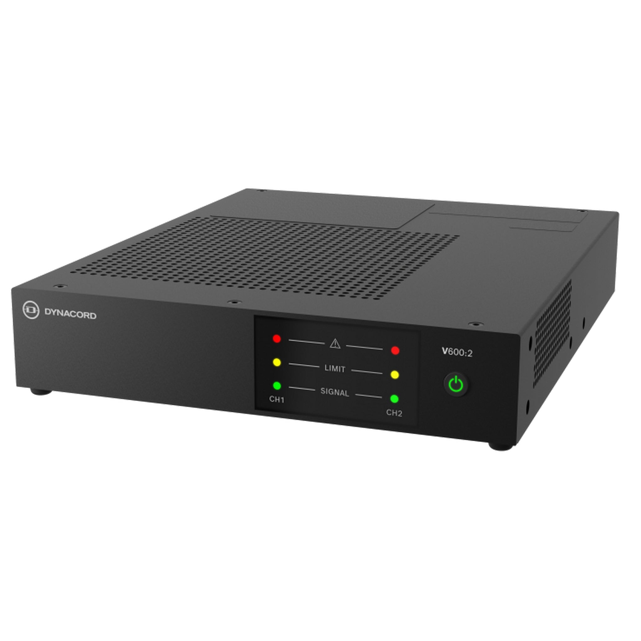 Dynacord V600:2 Two-Channel High-Power Amplifier for Small to Mid-Sized Installations