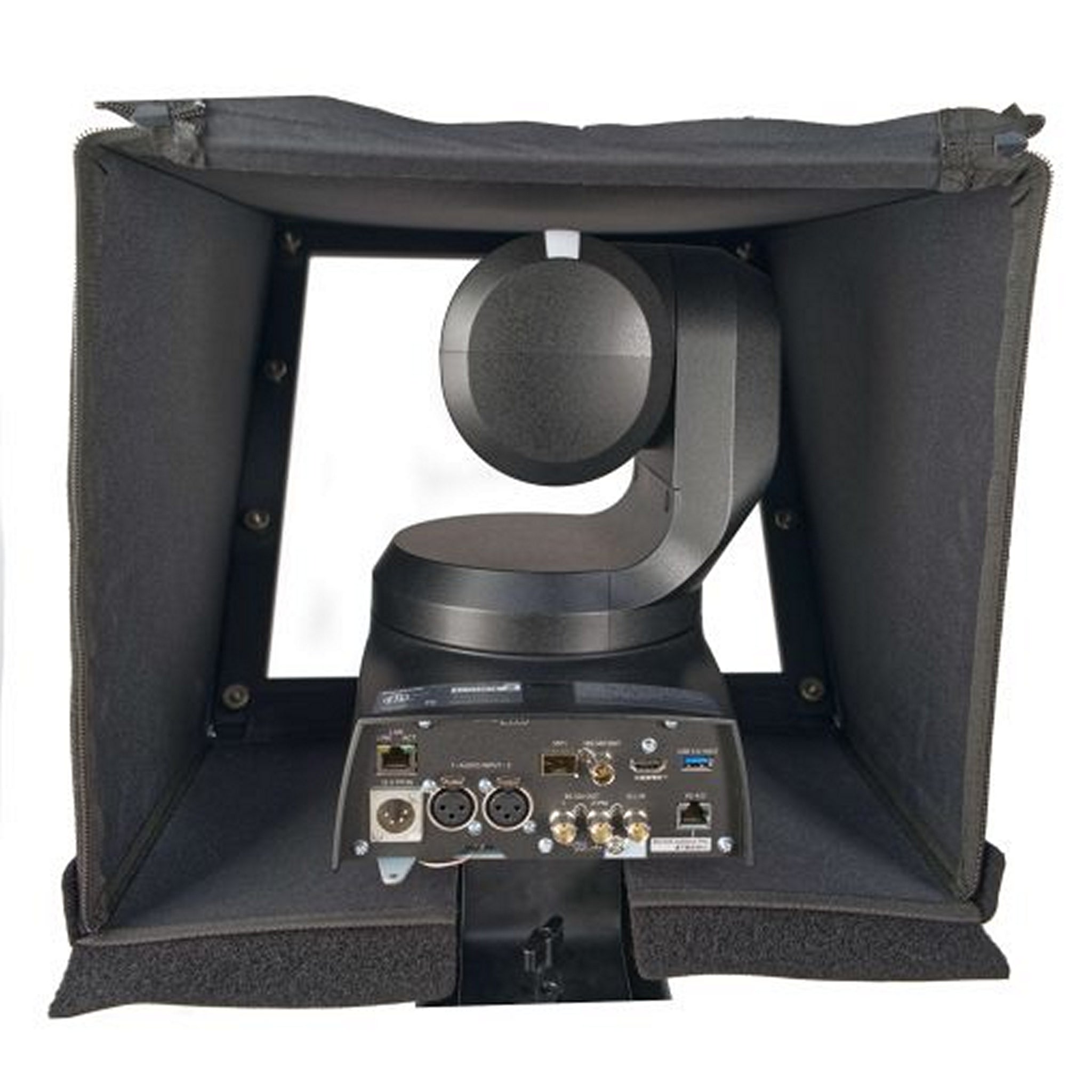 Ikan PT4900S-PTZ-V2-TRIPOD Professional 15-inch SDI Standalone Teleprompter Unit with Tripod and Dolly for Video Production