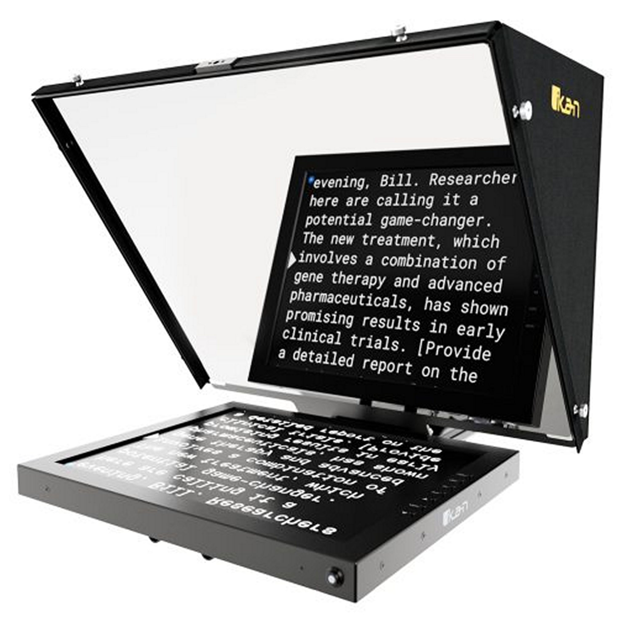 15-inch SDI Professional Teleprompter Tripod Dolly Travel Kit PT4500S-TK-V3