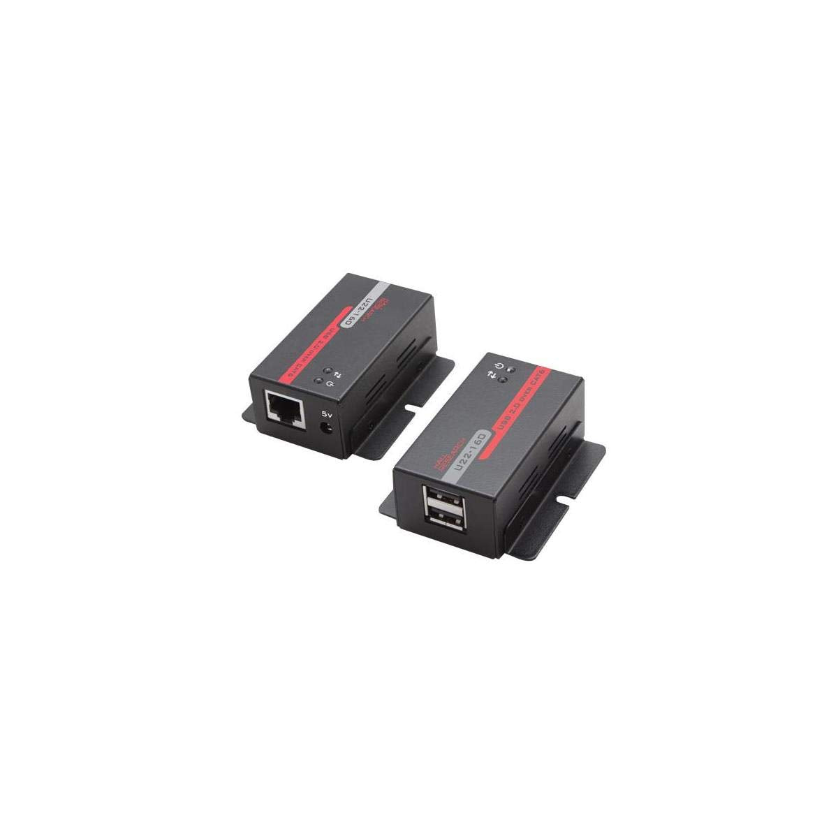 Hall Technologies U22-160 USB 2.0 Over UTP Extender with 2 Port Hub