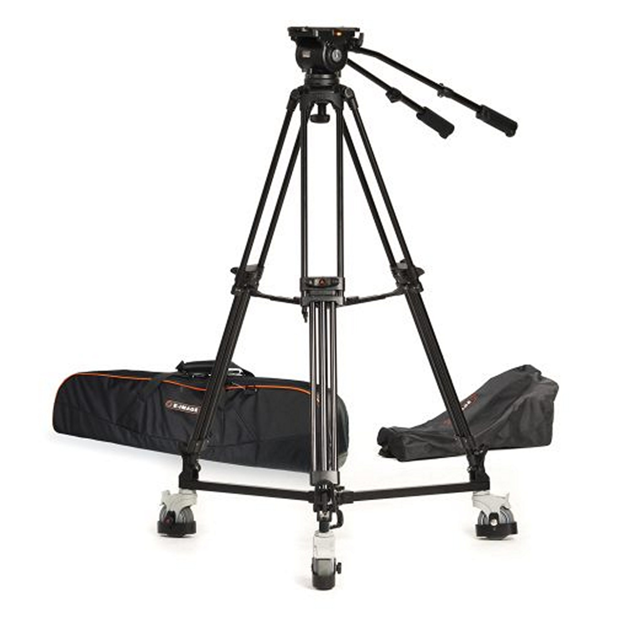 15-inch SDI Teleprompter Tripod Dolly All-in-One Bundle PT4500-TM-V3