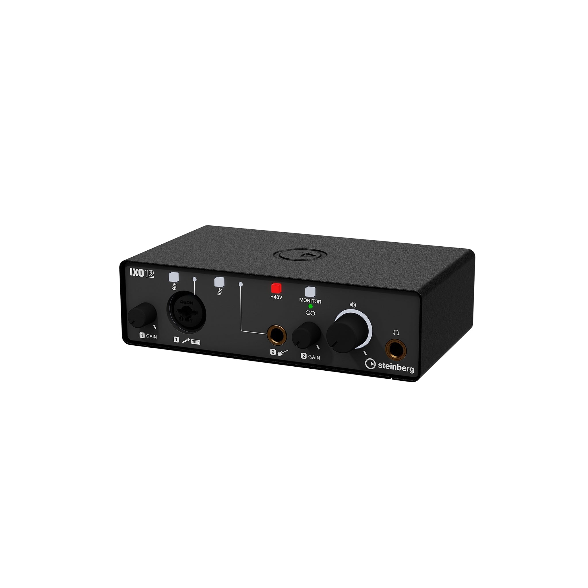 Steinberg IXO12 Professional 2 x 2 USB 2.0 Audio Interface with High - Quality Mic Preamp for Music, Podcast and Content Recording