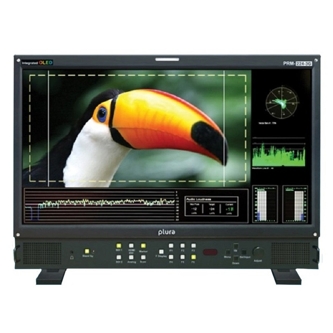Plura PRM-224-3G-O 24.5-Inch 10-Bit Slim OLED Video Panel with Stunning Performance