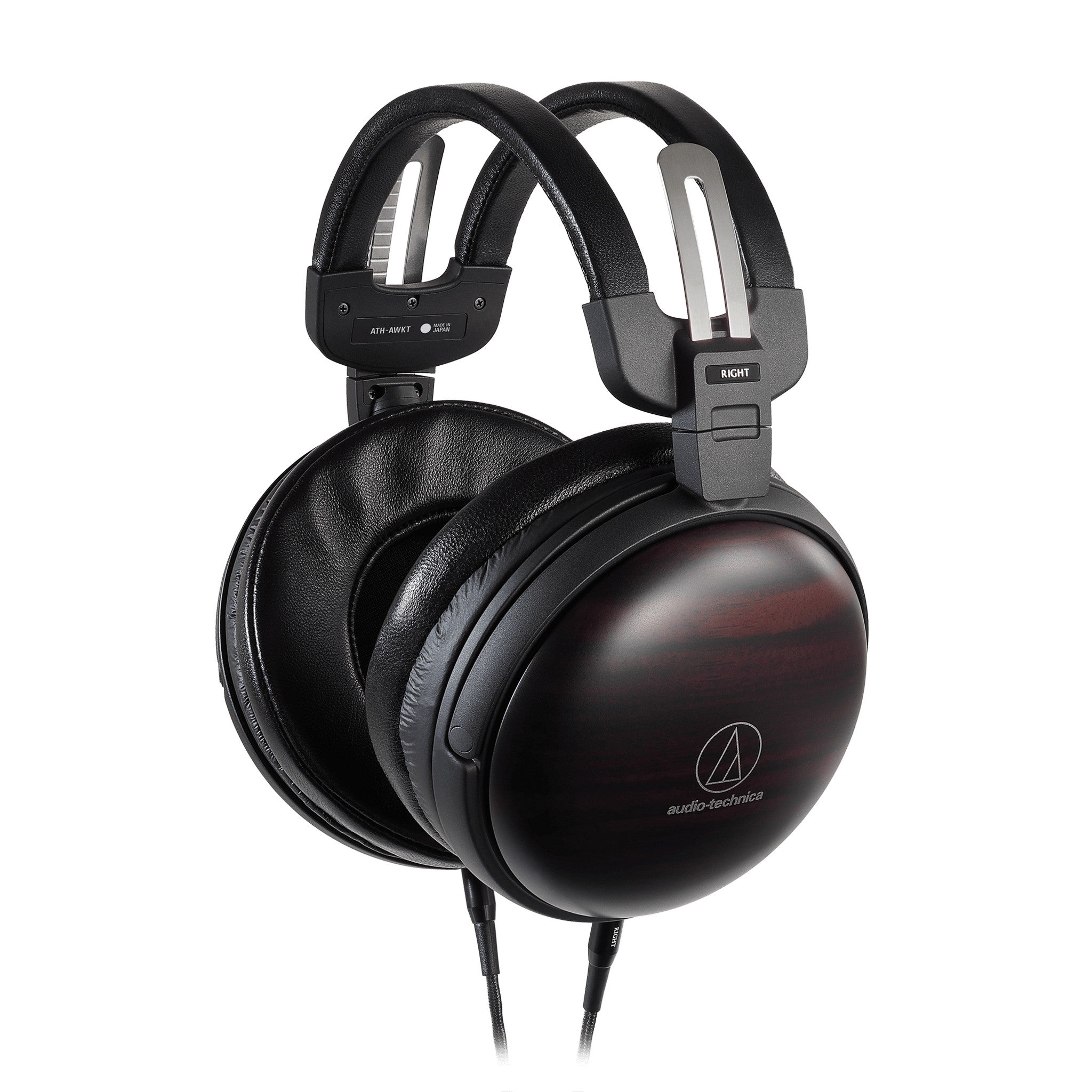 Audio-Technica ATH-AWKT High-End Audiophile Closed-back Dynamic Luxury Wooden Headphones for Premium Sound Enthusiasts