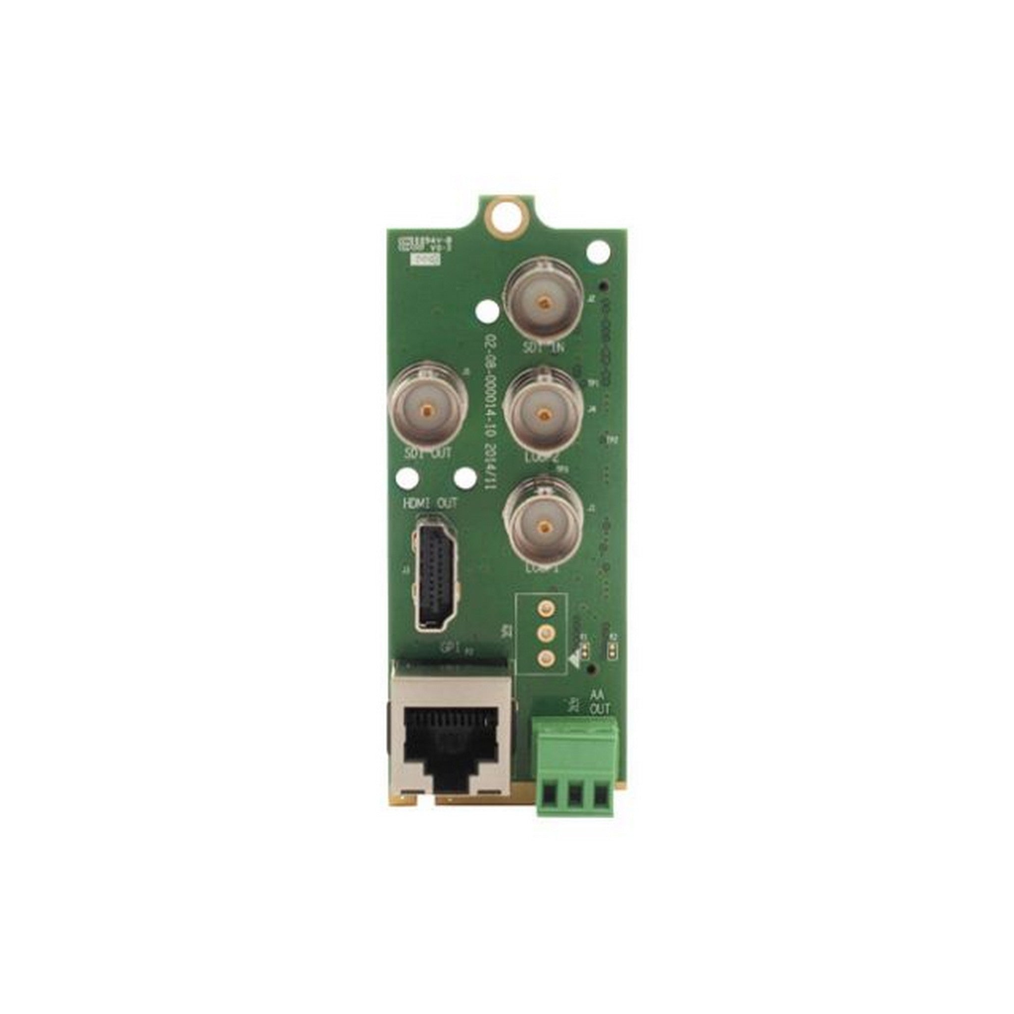 Apantac High - Performance Up/Down/Cross Signal Converter Card and Rear Module Set Specially Designed for openGear 3.0 Broadcast Frame