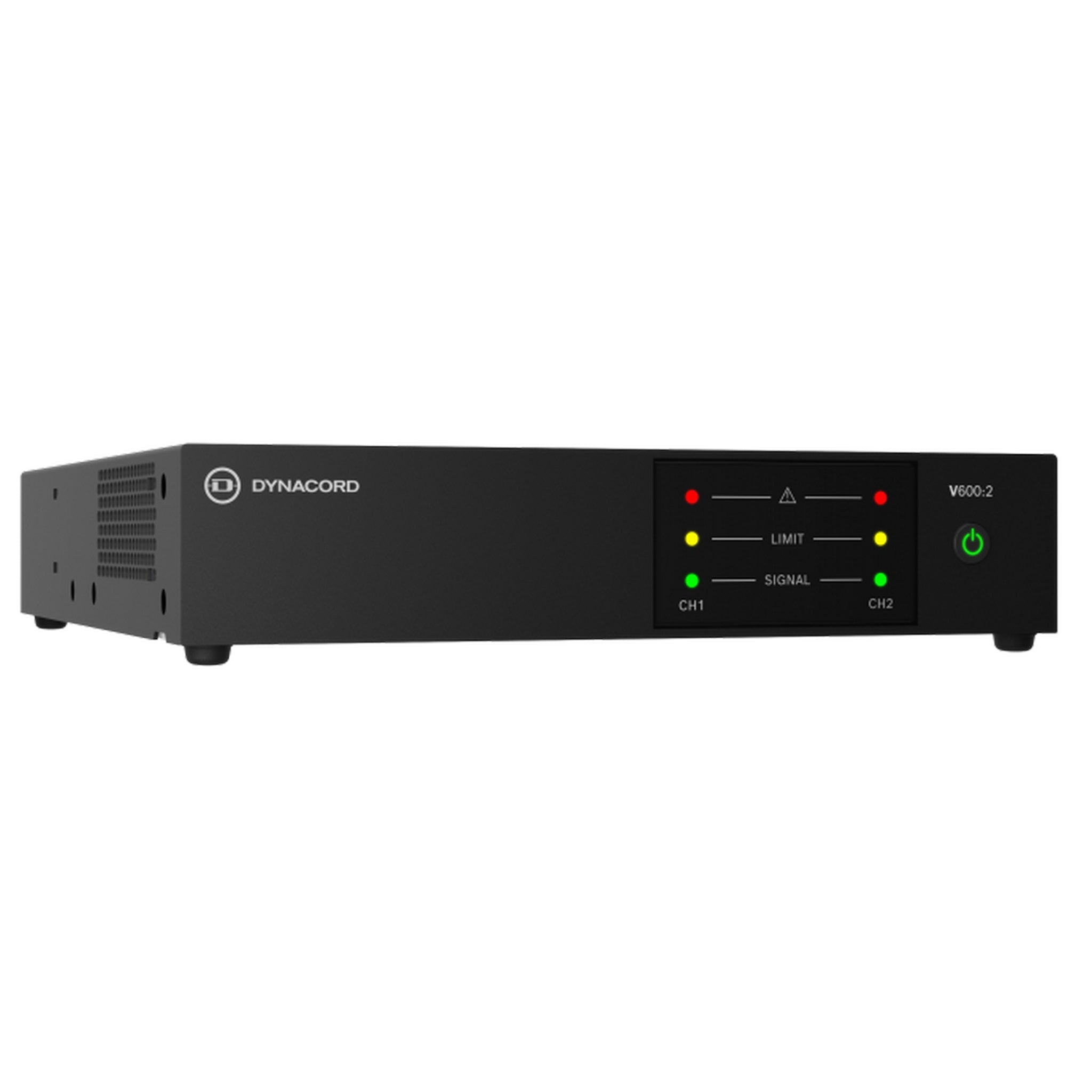 Dynacord V600:2 Two-Channel High-Power Amplifier for Small to Mid-Sized Installations