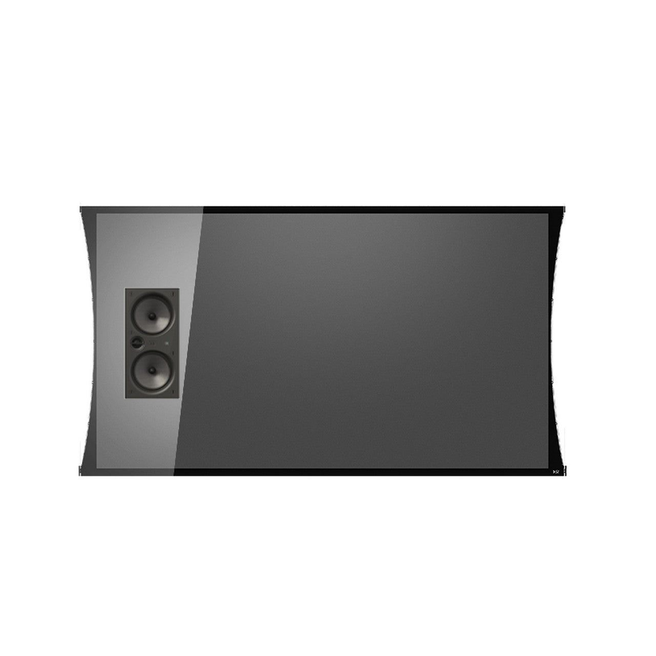 80 Inch Screen Innovations 5 Series Slate 0.8 Gain Zero-G Acoustic Projection Screen