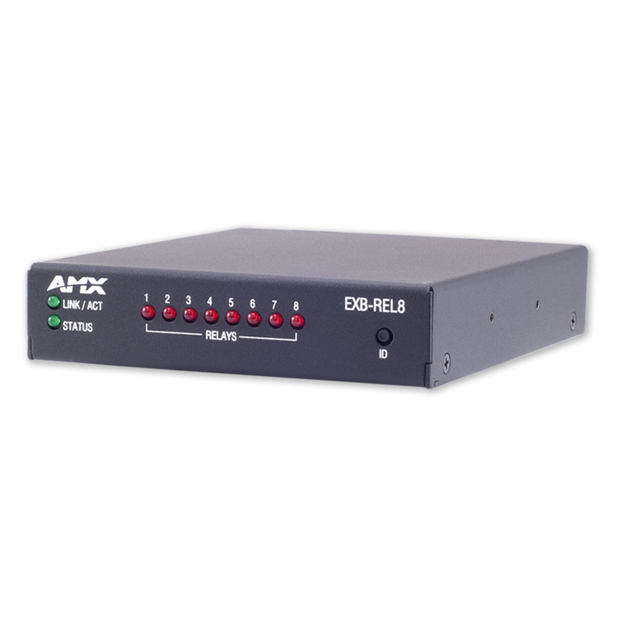 AMX EXB-REL8 ICSLan 8-Channel Relay Interface for Remote Device Control in Ethernet Networks