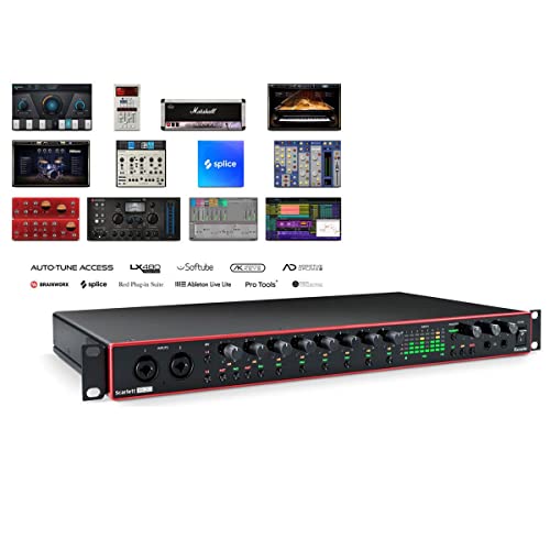 3rd Generation Focusrite Scarlett 18i20 18 x 20 USB Professional Audio Interface for High - Quality Audio Recording