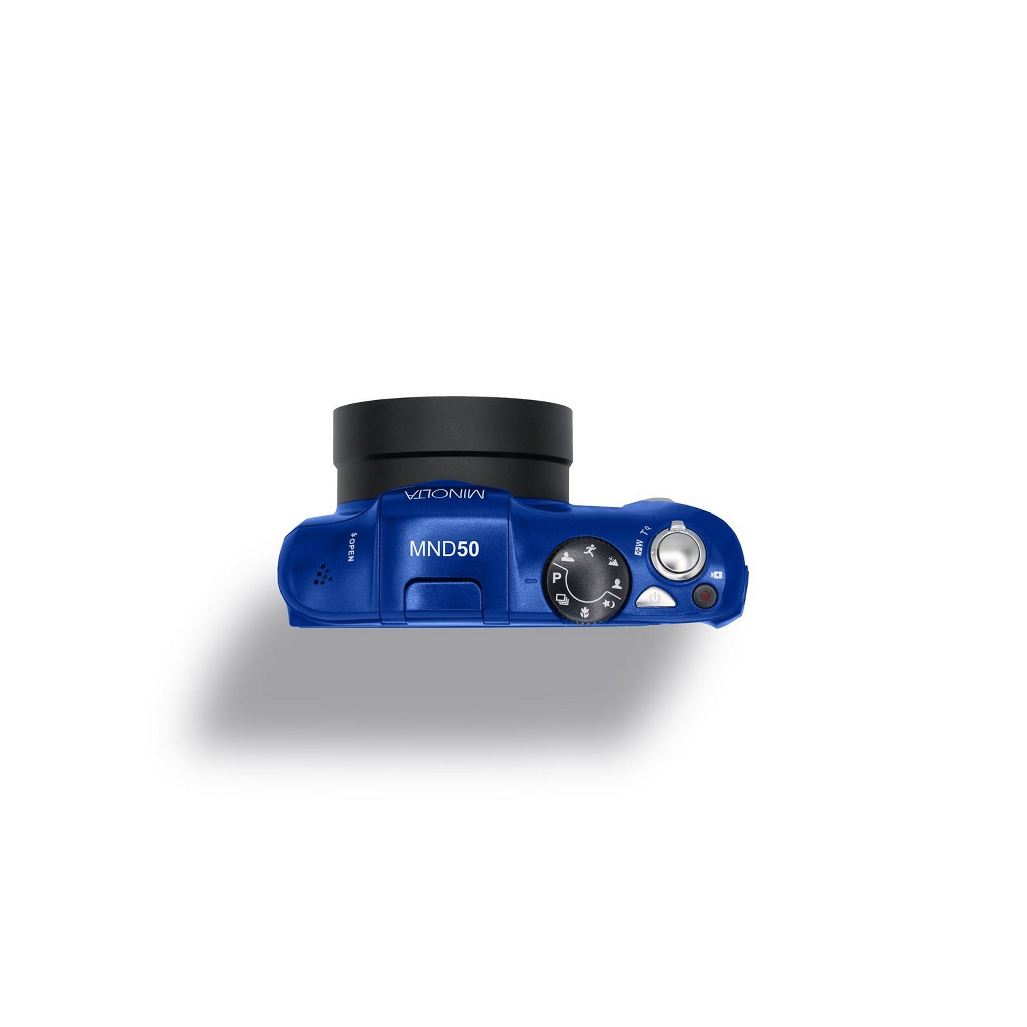 Blue Minolta MND50 48 Megapixel 4K Ultra High-Definition Digital Point-and-Shoot Camera
