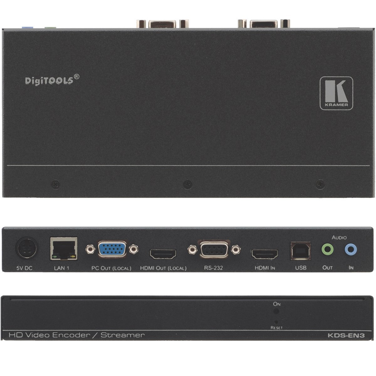Kramer KDS-EN3 High-Performance H.264 Encoder for HDMI with Recording and Streaming