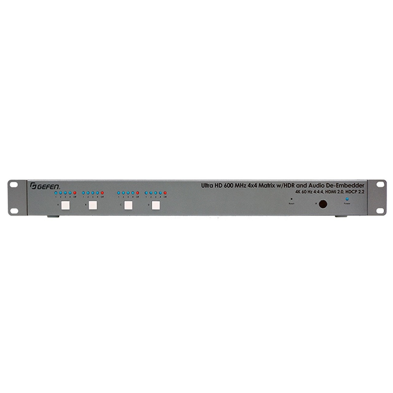 Gefen 4x4 Ultra HD 600 MHz Matrix Switch for HDMI - High - Performance 4K Signal Distribution Device