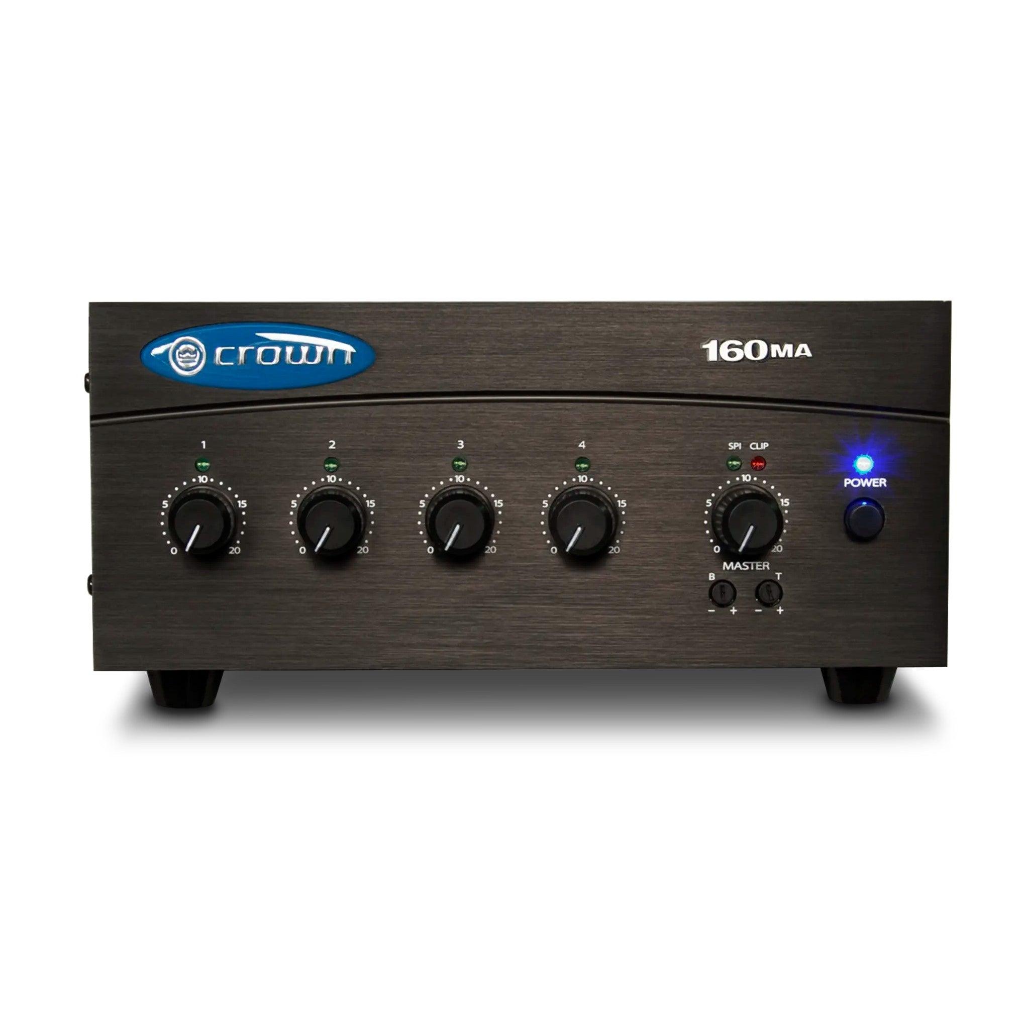 Crown 160MA: 60-Watt 4-Input High-Value Mixer Amplifier for Commercial Audio